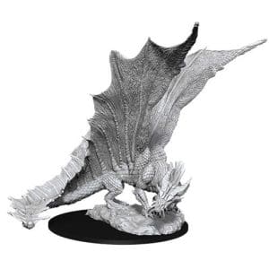 *A Grade* D&D Nolzur's Marvelous Unpainted Miniatures (W11): Young Gold Dragon