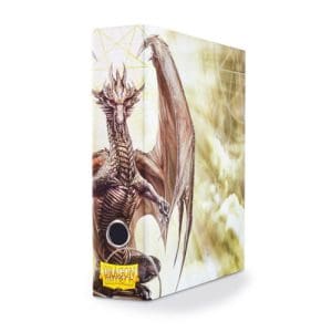 *A Grade* Dragon Shield - Slipcase Binder with art - White art