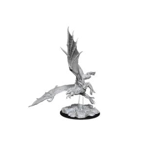 *A Grade* Dungeons & Dragons: Nolzur's Marvelous Unpainted Miniatures: Young Green Dragon (Wave 8)