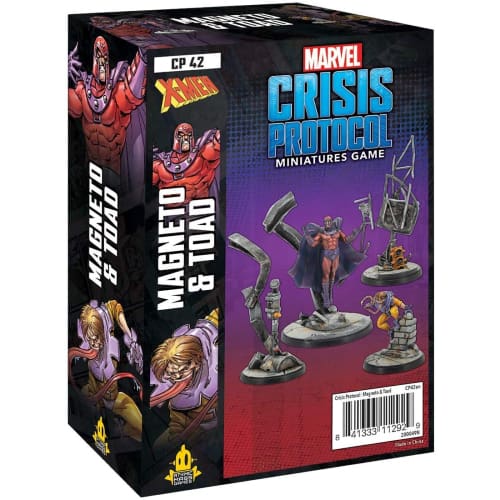 *A Grade* Marvel Crisis Protocol: Magneto and Toad *A Grade* Marvel Crisis Protocol: Magneto and Toad