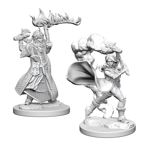 *A Grade* Pathfinder Deep Cuts Unpainted Miniatures (W1) - Human Female Cleric *A Grade* Pathfinder Deep Cuts Unpainted Miniatures (W1) - Human Female Cleric