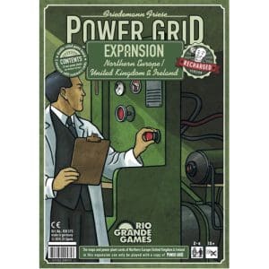 *A Grade* Power Grid Recharged: Northern Europe/UK & Ireland Expansion