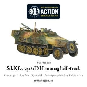 *A Grade* Sd.Kfz 251/1 Ausf D Hanomag