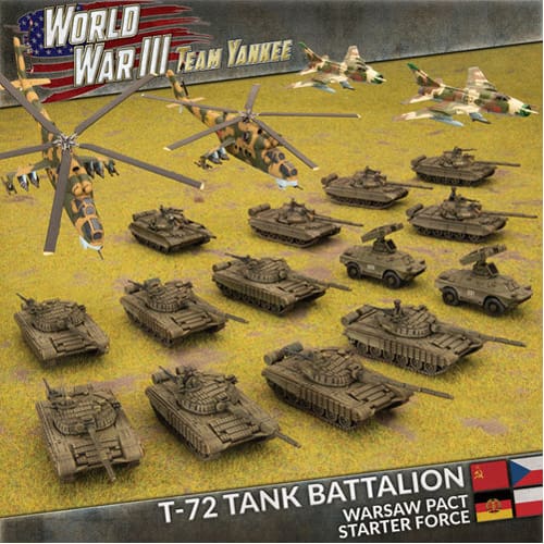 *A Grade* Warsaw Pact Starter Force - T-72M Panzer Battalion Plastic *A Grade* Warsaw Pact Starter Force - T-72M Panzer Battalion Plastic
