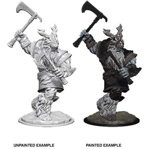 *B Grade* D&D Nolzur's Marvelous Unpainted Miniatures: Frost Giant Male *B Grade* D&D Nolzur's Marvelous Unpainted Miniatures: Frost Giant Male