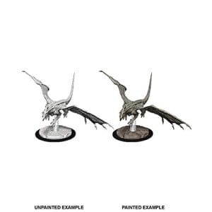 *B Grade* D&D Nolzur's Marvelous Unpainted Miniatures: Young White Dragon
