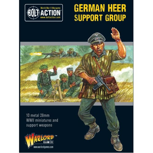 *B Grade* German Heer Support Group (HQ, Mortar & MMG) *B Grade* German Heer Support Group (HQ, Mortar & MMG)