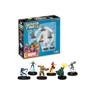 *B Grade* Marvel HeroClix Fantastic Four Cosmic Clash 6-Figure Starter Set