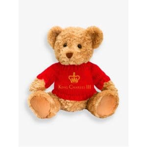 20cm Sherwood Bear with King Charles III Jumper