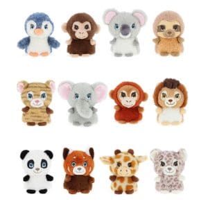 10cm Keeleco Mini Adoptable World 24 Mix A - Assorted (One Supplied)