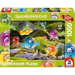Space Bubble Club: Landing in a Forest of Moss (1000pc)