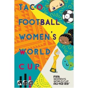 Taco Football Woman World Cup