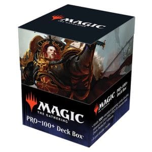 Warhammer 40K Commander Abaddon The Despoiler 100+ Deck Box For Magic: The Gathering