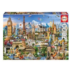 *B Grade* Europe Landmarks Puzzle