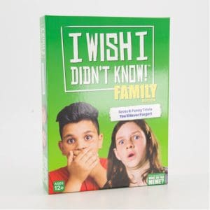 I Wish I Didn't Know! Family Edition