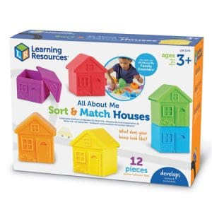 All About Me Sort & Match Houses