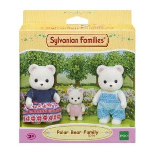 *B Grade* Sylvanian Families Polar Bear Family (3 Figures)