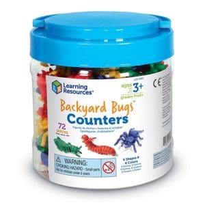 Backyard Bugs Counters (Set of 72)