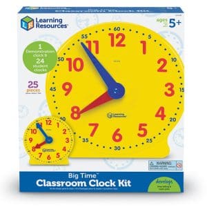 Big Time Classroom Clock Kit