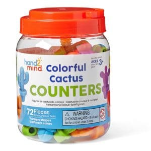 Colourful Cactus Counters