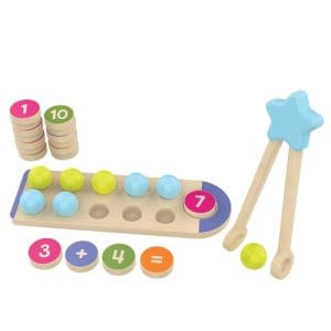 Count & Match Number Boards Wooden Set