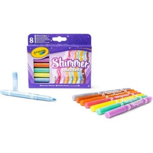 Crayola 8 Shimmer Markers