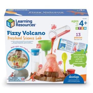 Fizzy Volcano Preschool Science Lab