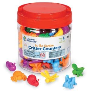 In The Garden Critter Counters (Set of 72)