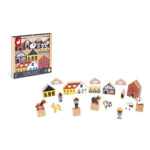 Janod: Cross Roads - Countryside Blocks