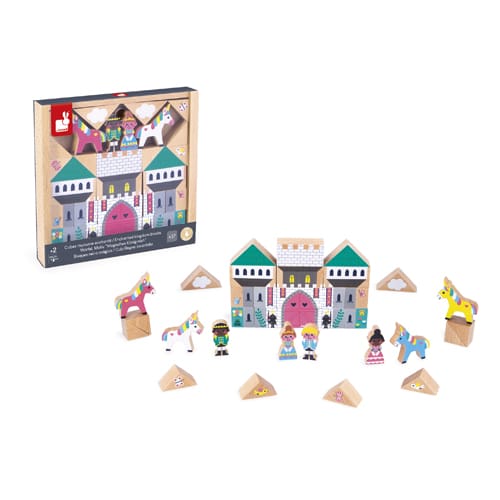 Janod: Cross Roads - Enchanted Kingdom Blocks Janod: Cross Roads - Enchanted Kingdom Blocks