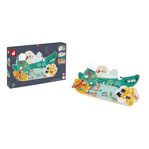 Janod: Tropik - Crocodile Activity Board Janod: Tropik - Crocodile Activity Board