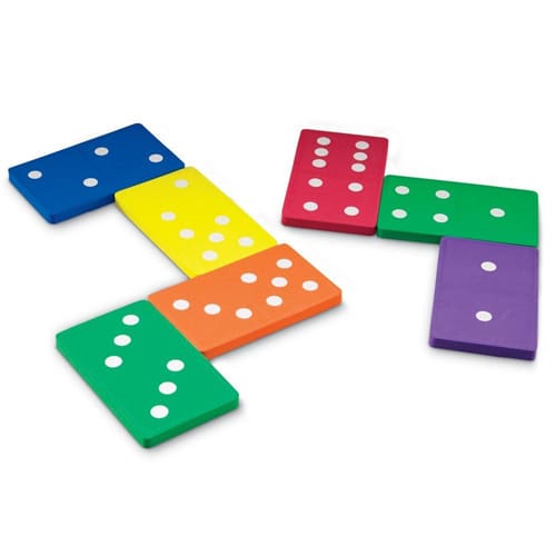 Jumbo Soft Foam Dominoes Jumbo Soft Foam Dominoes