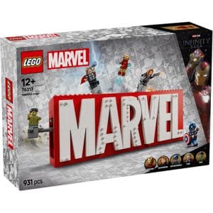 LEGO Marvel 76313 Super Heroes MARVEL Logo & Minifigures