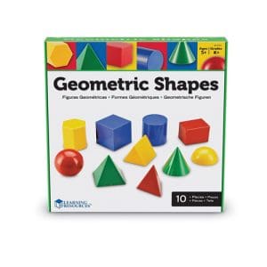 Large Plastic Geometric Shapes