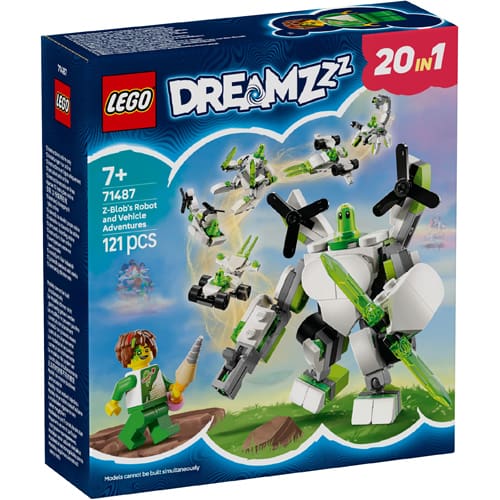 little.stra5 Lego DREAMZzz 71487 Z-Blob's Robot and Vehicle Adventures | Toys