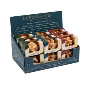 Lost & Found: Ancient Civilization Wood Puzzles in Mixed CDU (D.18)