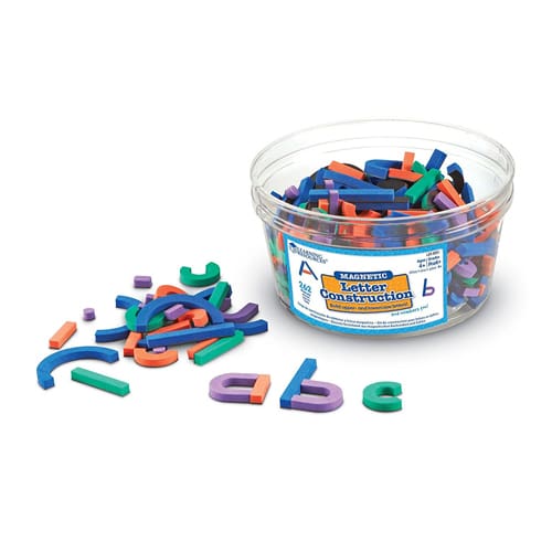 Magnetic Letter Construction Magnetic Letter Construction