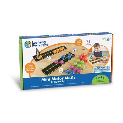 Mini Motor Math Activity Set Mini Motor Math Activity Set