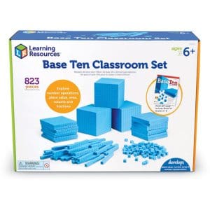 Plastic Base Ten Classroom Set