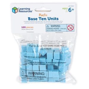 Plastic Base Ten Units (Set of 100)