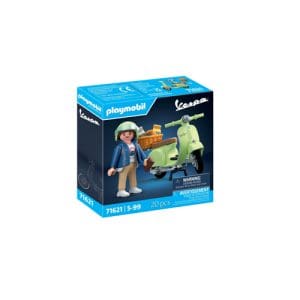 Playmobil 71621 1969 Vespa 150 Sprint Veloce, Light Green