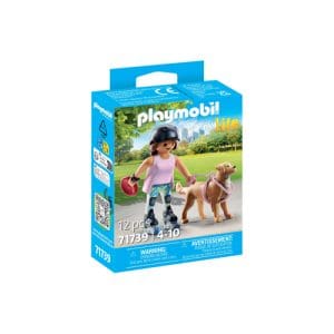 Playmobil 71739 My Life Skater With Retriever Collectible Set