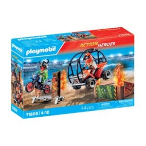 Playmobil 71808 Action Heroes Stunt Show Promo Pack
