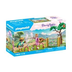 Playmobil 71849 Princess Magic Garden Playtime With The Prince And Princess