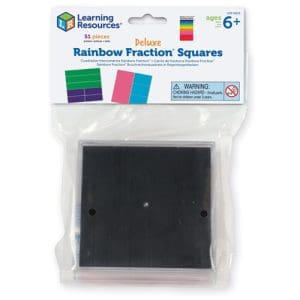 Rainbow Fraction Squares