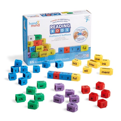 Reading Rods Prefixes & Suffixes Reading Rods Prefixes & Suffixes