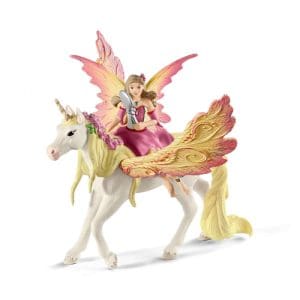 Schleich Fairy Feya with Pegasus unicorn