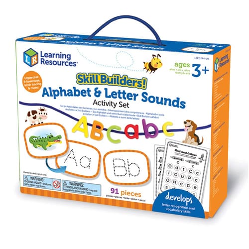 Skill Builders! Alphabet & Letter Sounds Activity Set Skill Builders! Alphabet & Letter Sounds Activity Set