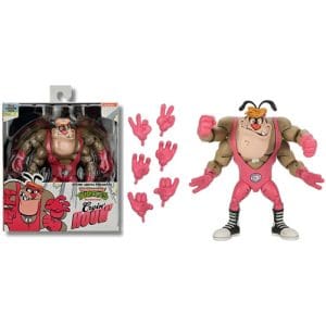 Teenage Mutant Ninja Turtles Comic Stump Wrestling Cryin' Houn' (Archie Comics) Deluxe 7 Inch Scale Action Figure