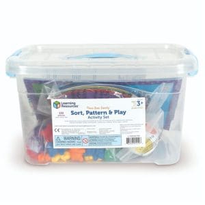Three Bear Family Sort, Pattern & Play Activity Set